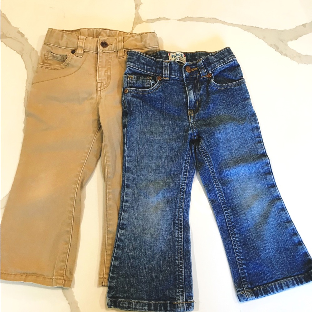 Two pairs of Children’s Place Pants. 3T